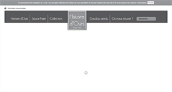 Desktop Screenshot of histoiredours.com
